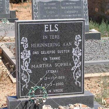 ELS Martha Sophia 1929-2000