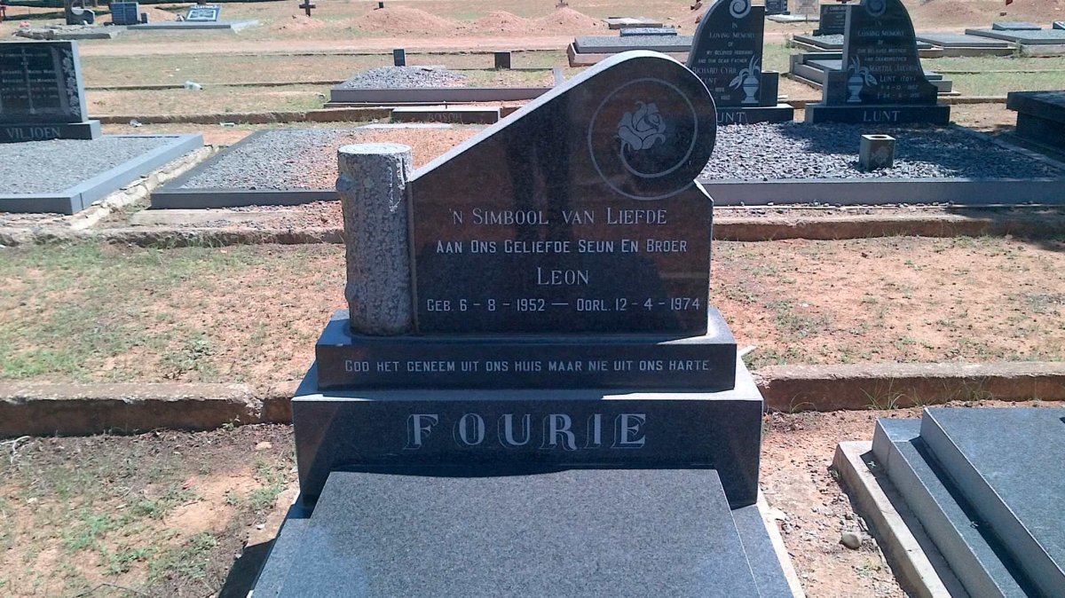 FOURIE Leon 1952-1974