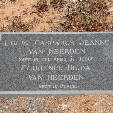 HEERDEN Louis Casparus Jeanne, van &amp; Florence Hilda