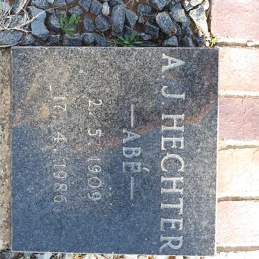 HECHTER A.J. 1909-1986