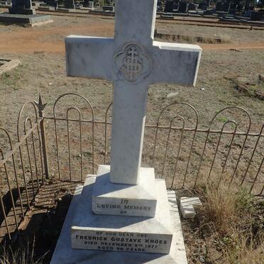 KROES Fredrick Gustave -1877