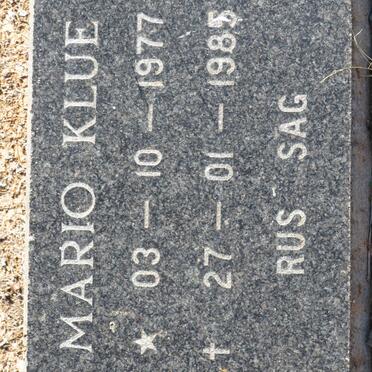 KLUE Mario 1977-1985