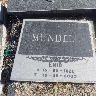 MUNDELL Alexander Edward &amp; Enid 1920-2003