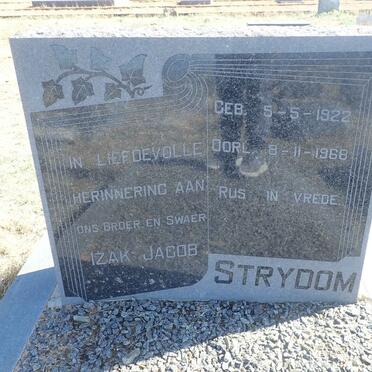 STRYDOM Izak Jacob 1922-1968