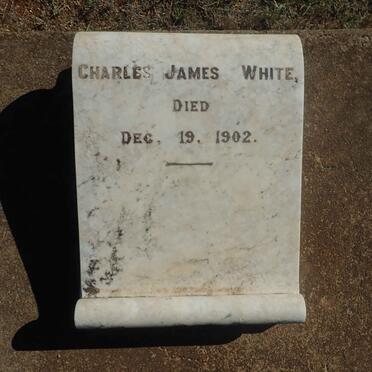 WHITE Charles James -1902