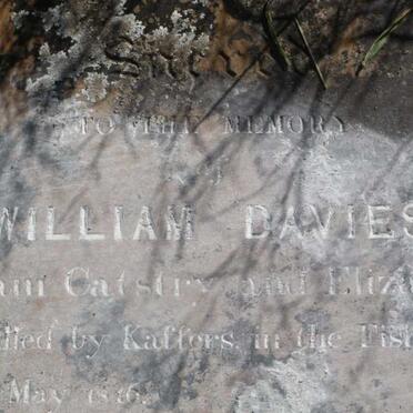 DAVIES William Catstry -1848 :: DAVIES William -1846