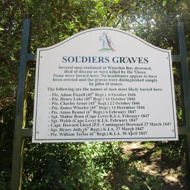1. Soldiers graves
