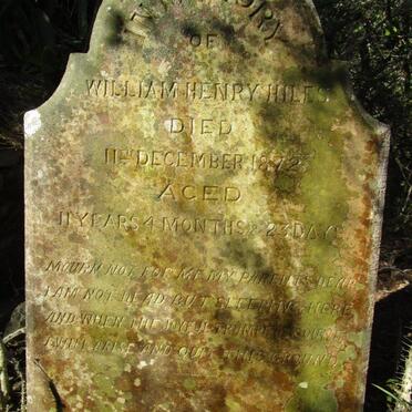 HILES William Henry -1872