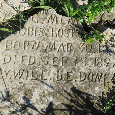 ROSKOSCH Doris 18?-1897