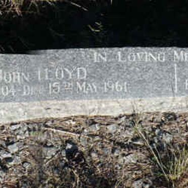 LLOYD  Sidney John 1904-1961 &amp; Marjorie Isobel WELSH 1912-1956