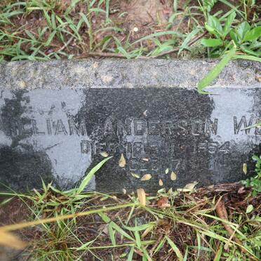 WELSH William Anderson -1954