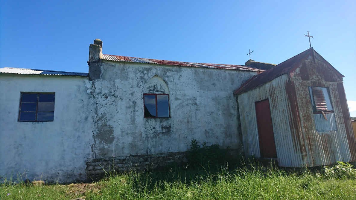 4. Church at the cemetery in 2019
