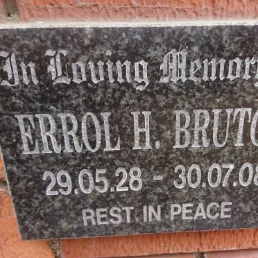 BRUTON Errol H. 1928-2008