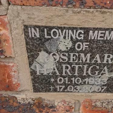 HARTIGAN Rosemary 1933-2007