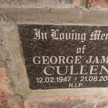 CULLEN George James 1947-2008