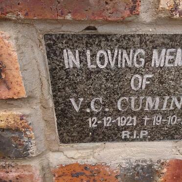 CUMINGS V.C. 1921-2001