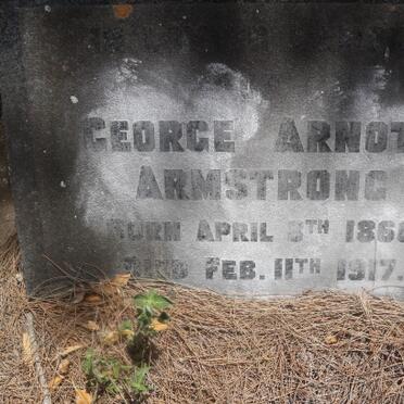 ARMSTRONG George Arnott 1866-1917