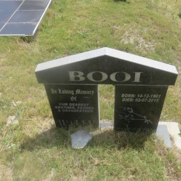 BOOI Wally 1961-2015