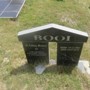 BOOI Wally 1961-2015