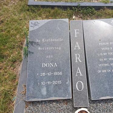 FARAO Dona 1956-2015