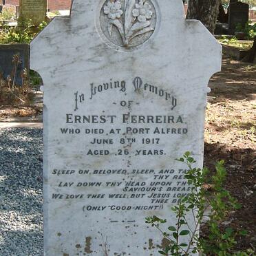 FERREIRA Ernest -1917