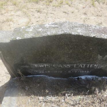 LATTEN Lewis Cass 1870-1949