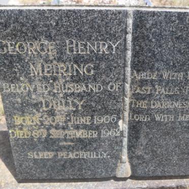 MEIRING George Henry 1906-1962