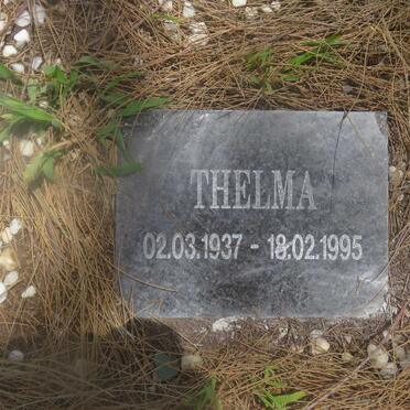 MOSS Thelma 1937-1995