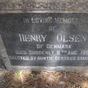 OLSEN Henry -1955