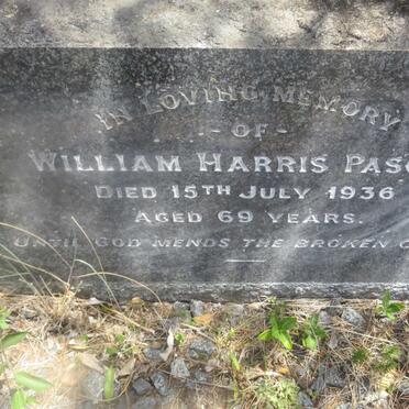 PASCOE William Harris -1936