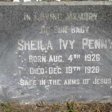 PENNY Sheila Ivy 1926-1926