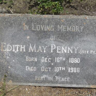 PENNY Edith May nee PEARCE 1890-1988