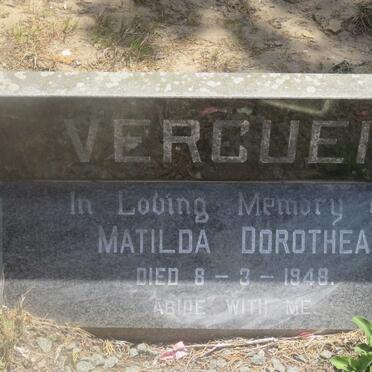 VERCUEIL Henry David -1941 &amp; Matilda Dorothea -1948 :: VERCUEIL Henrietta Dorothea -1970