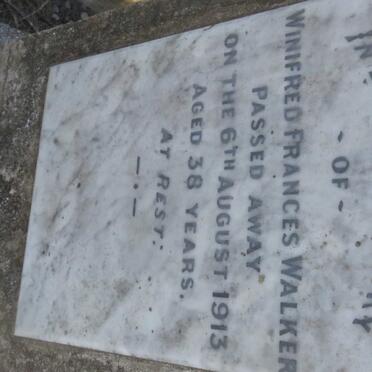 WALKER Winifred Frances -1913