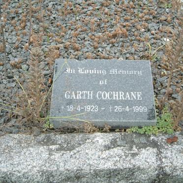 COCHRANE Garth 1923-1999