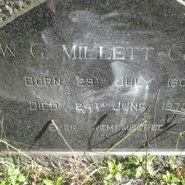 CLAY W.G., MILLETT 1907-1973