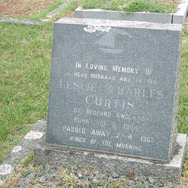 CURTIS Leslie Charles 1904-1965