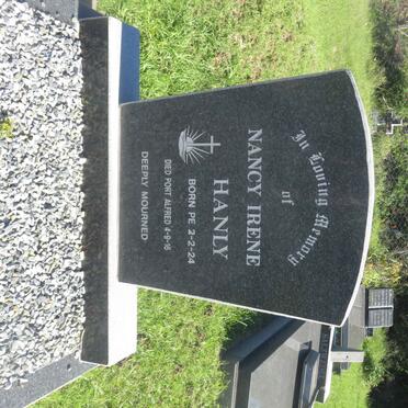 HANLY Bryan Russell 1921-1998 &amp; Nancy Irene 1924-2016