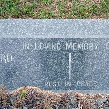 HIBBERD John Willaim  -1963 &amp; Vivian Irene 1904-1988