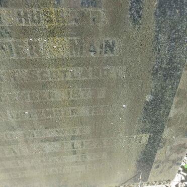 MAIN Alexander 1873-1953 &amp; Agnes Maria Elizabeth POWEL 1873-1959