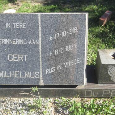 PREEZ Gert Wilhelmus, du 1918-1987