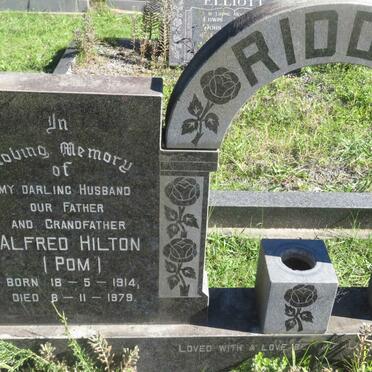 RIDDIN Alfred Hilton 1914-1979