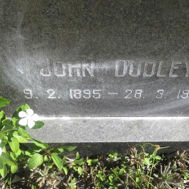 RICHARDSON John Dudley 1895-1961 &amp; Alice Carter 1901-1977