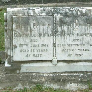 RAINIER Harvey -1947 &amp; Gertrude -1947 