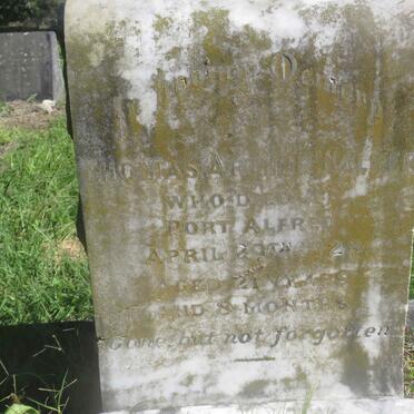 WALKER Thomas Arthur -1928