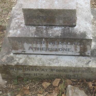 ATHERSTONE Walter Herschel -1941 &amp; Fanny -1927