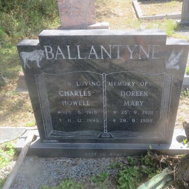 BALLANTYNE Charles Howell 1918-1998 &amp; Doreen Mary 1921-1999