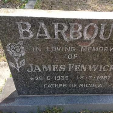 BARBOUR James Fenwick 1939-1987