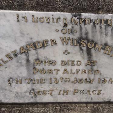 BATTY Alexander Wilson -1940