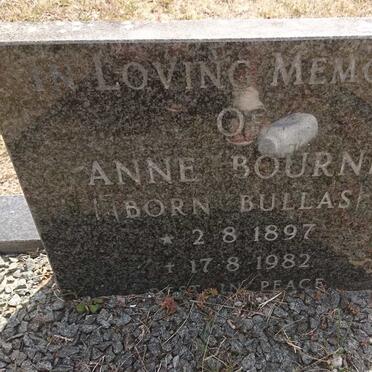 BOURNE Anne nee BULLAS 1897-1982